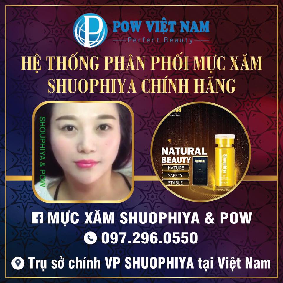 NIÊM YẾT HỆ THỐNG PHÂN PHỐI MỰC XĂM SHUOPHIYA nh trụ sở