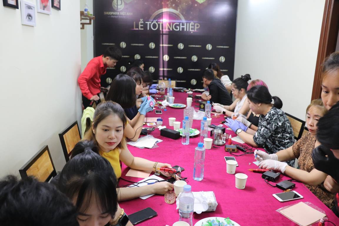 Tặng khóa học khi mua máy xăm Pen Lớp học nâng cao máy Pen